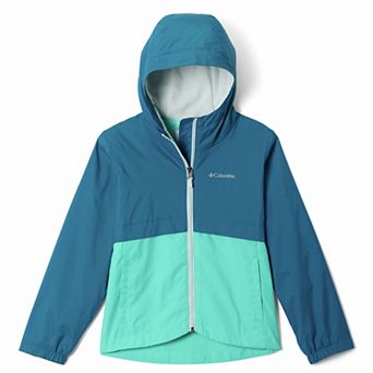 Girls 4-18 Columbia Rain-Zilla Lightweight Rain Jacket