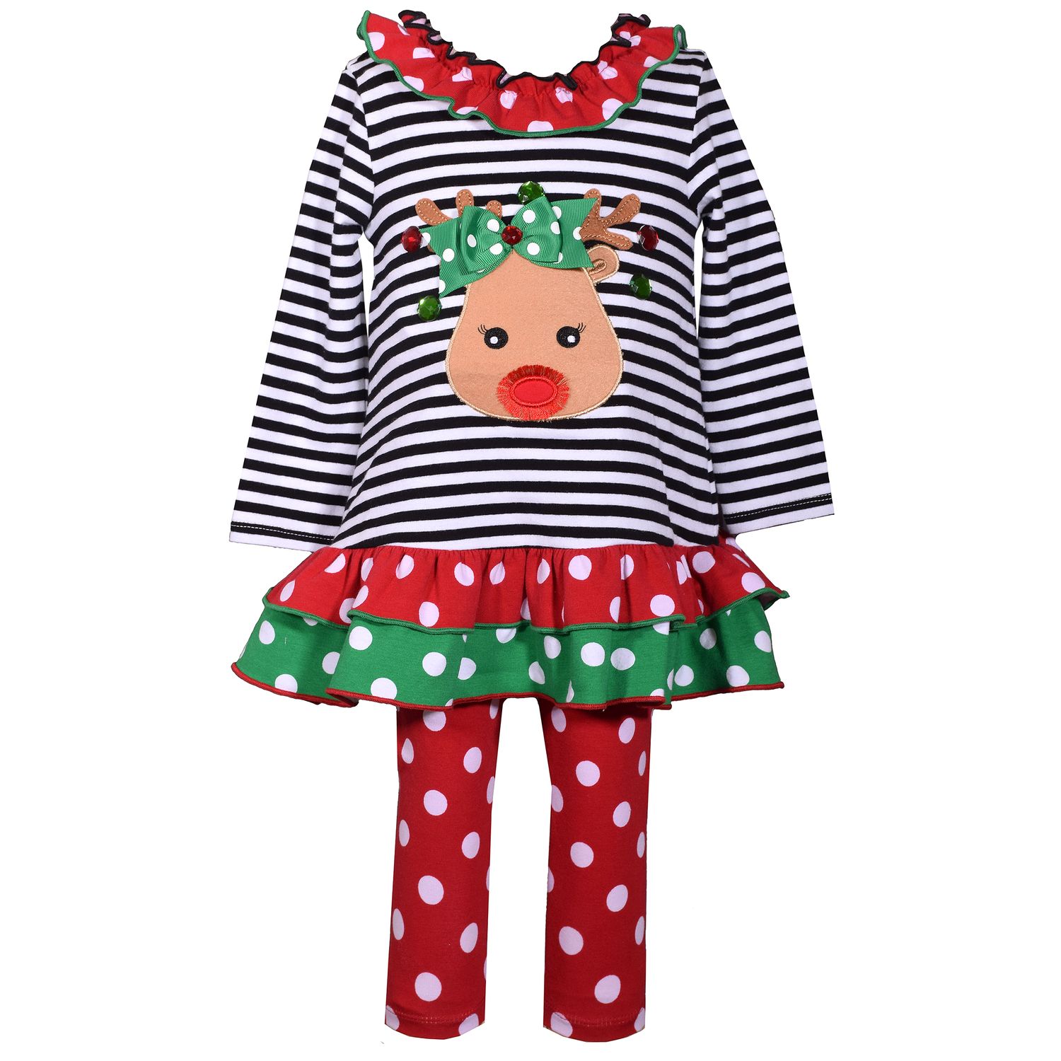 bonnie jean reindeer dress