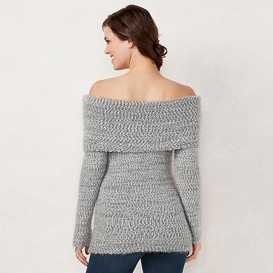 Women's LC Lauren Conrad Off-the-Shoulder Sweater