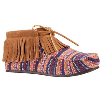 Mykos Ava Women's Moccasin Ankle Boots