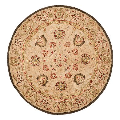 Safavieh Anatolia Lucie Framed Floral Wool Rug