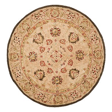 Safavieh Anatolia Lucie Framed Floral Wool Rug 