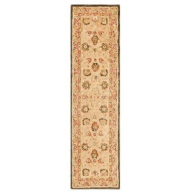 Safavieh Anatolia Lucie Framed Floral Wool Rug