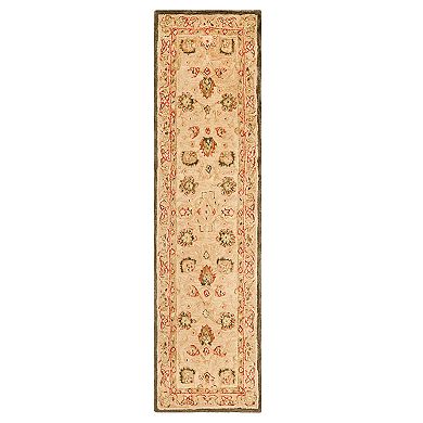 Safavieh Anatolia Lucie Framed Floral Wool Rug 