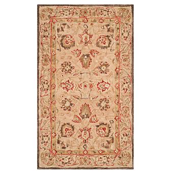 Safavieh Anatolia Lucie Framed Floral Wool Rug