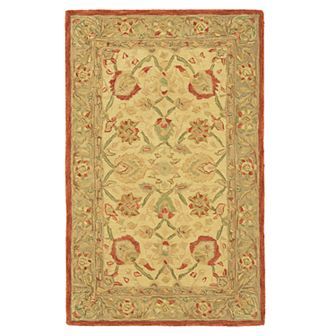 Safavieh Anatolia Lucie Framed Floral Wool Rug