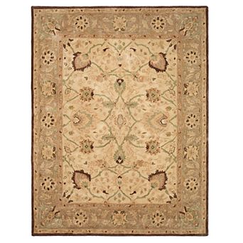 Safavieh Anatolia Lucie Framed Floral Wool Rug
