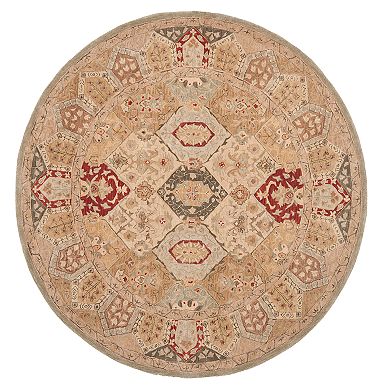 Safavieh Anatolia Galelyn Framed Floral Wool Rug