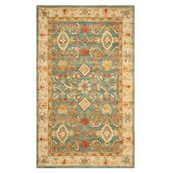 Safavieh Anatolia Samantha Framed Floral Wool Rug