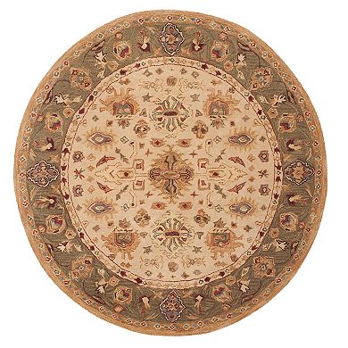 Safavieh Anatolia Dorian Framed Floral Wool Rug