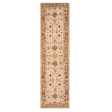 Safavieh Anatolia Dorian Framed Floral Wool Rug