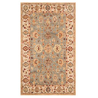 Safavieh Anatolia Dorian Framed Floral Wool Rug