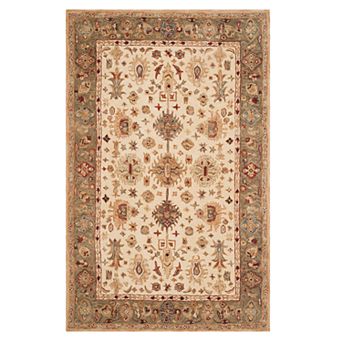 Safavieh Anatolia Dorian Framed Floral Wool Rug