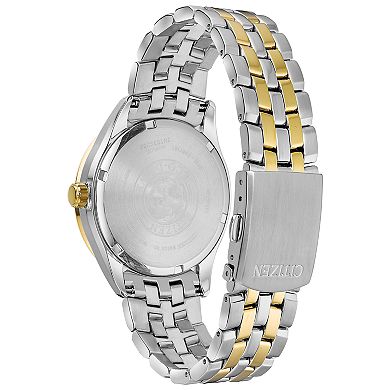 Citizen Eco-Drive Men's Corso Diamond Two Tone Stainless Steel Watch - BM7258-54H