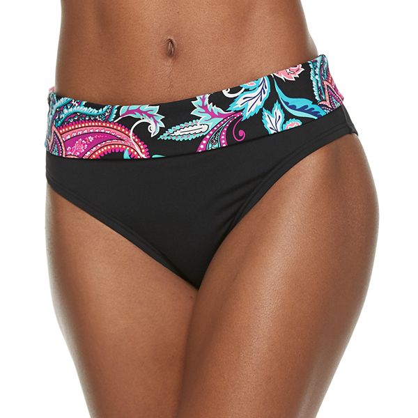 Women's Apt. 9® Fold-Over Hipster Bikini Bottoms