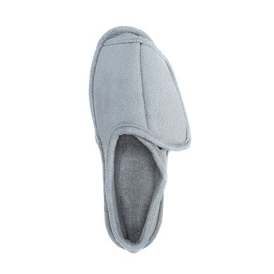 MUK LUKS Adjustable Open-Toe Men's Slippers