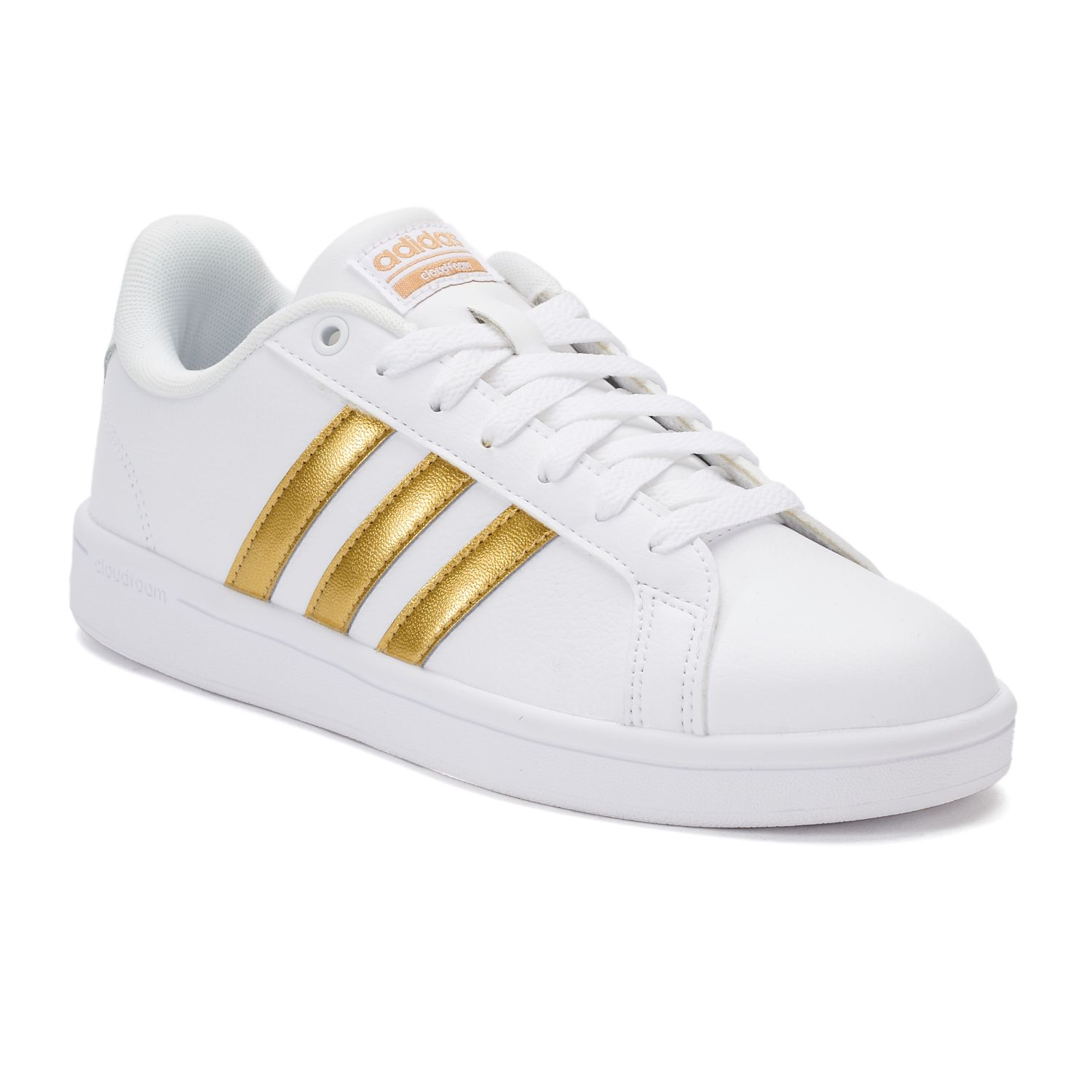 adidas cloudfoam advantage women's white