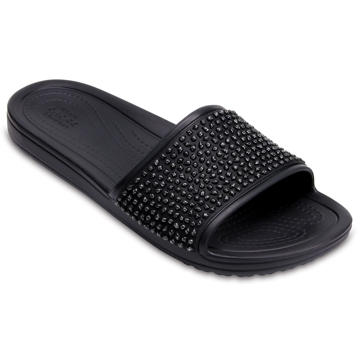women's crocs sloane embellished slide