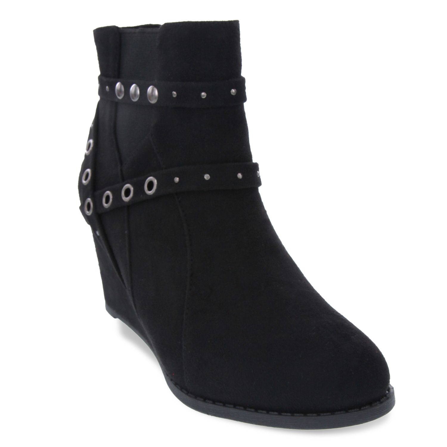 rampage wedge booties