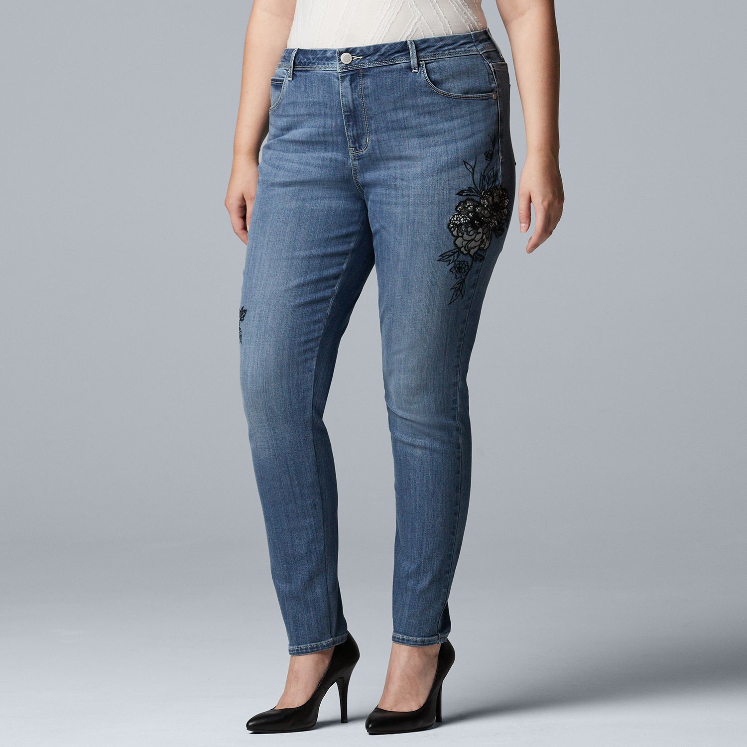 vera wang skinny jeans kohls