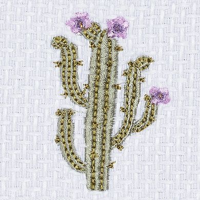 Linum Home Textiles Turkish Cotton Mila Embellished Washcloth Set