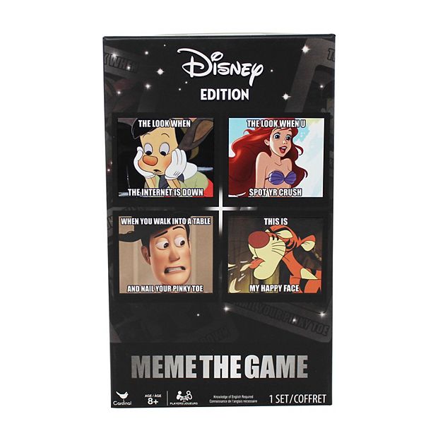 Spin Master Games Meme The Game, Disney Version Funny Cards Family Party  Travel Activity, for Adults and Kids Ages 8 & Up