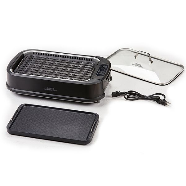 Power smokeless clearance grill