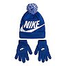 Boys 4-20 Nike Swoosh Beanie & Gloves Set