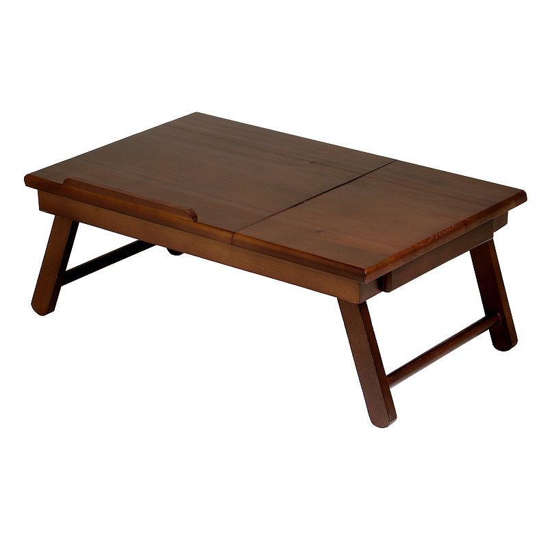 Winsome Alden Lap Desk, Brown, Furniture