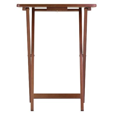 Winsome Alex Snack Tray Table 5-piece Set