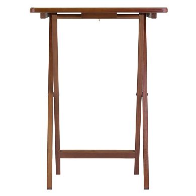 Winsome Alex Snack Tray Table 5-piece Set