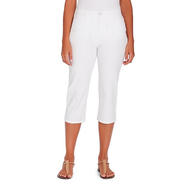 Petite Gloria Vanderbilt Amanda Trouser Capri Pants
