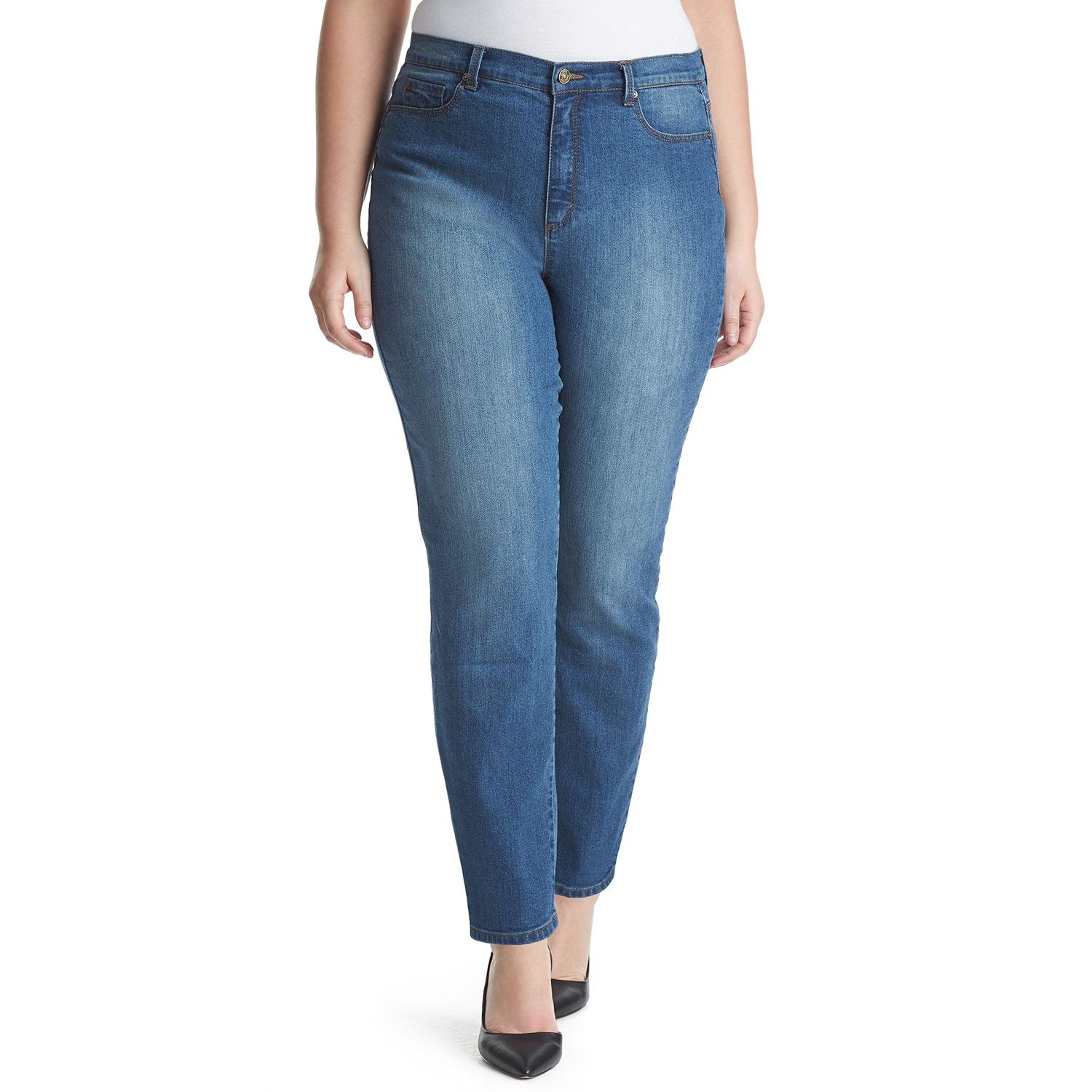 kohl's gloria vanderbilt plus size jeans