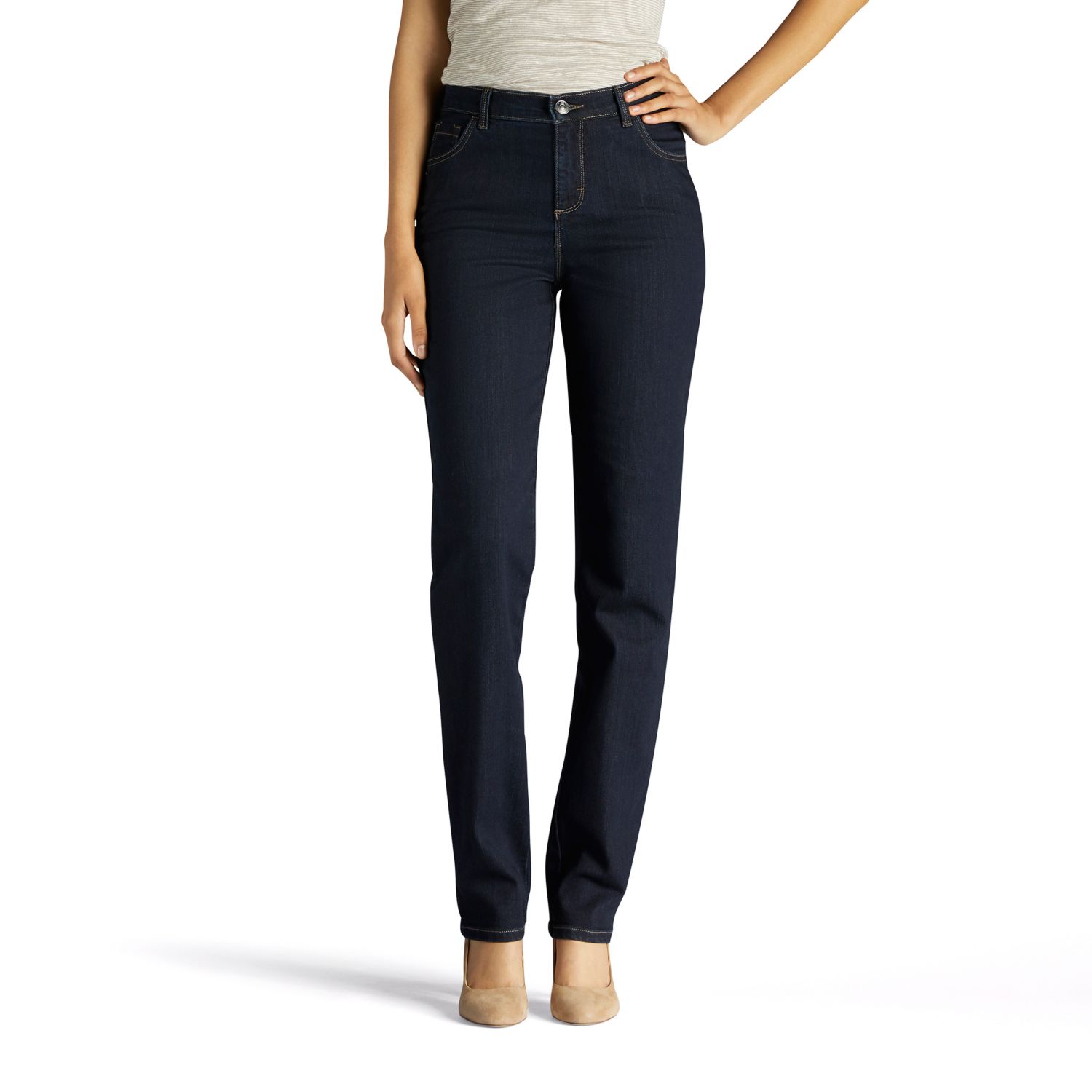 lee classic straight leg jeans