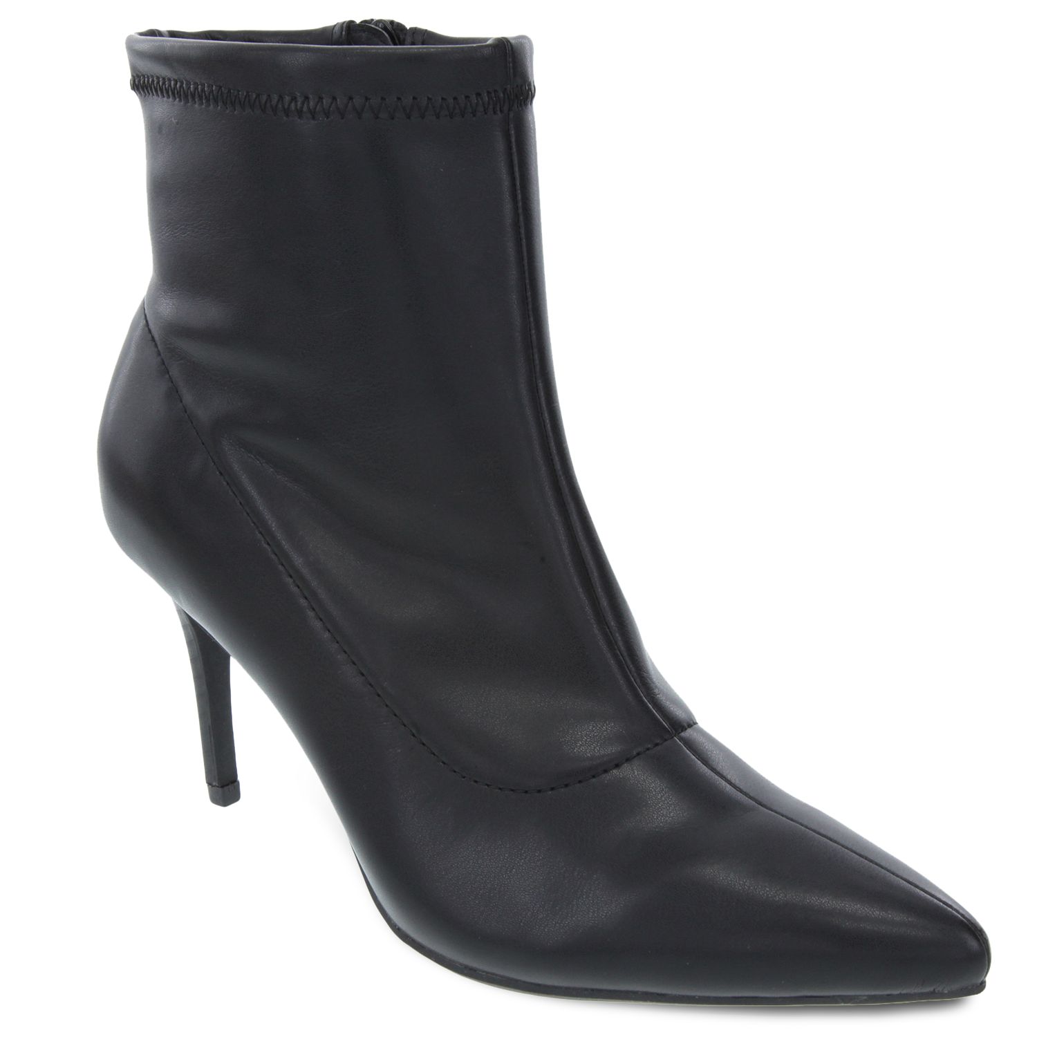 rampage black ankle boots
