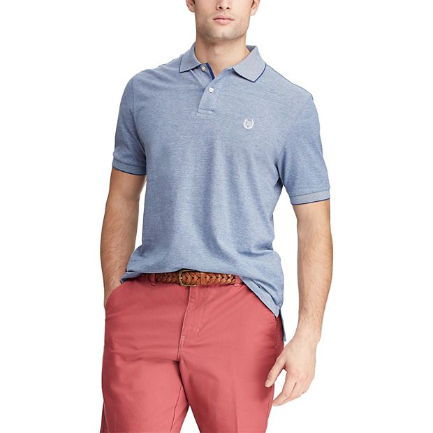 Classic fit cheap cotton mesh polo