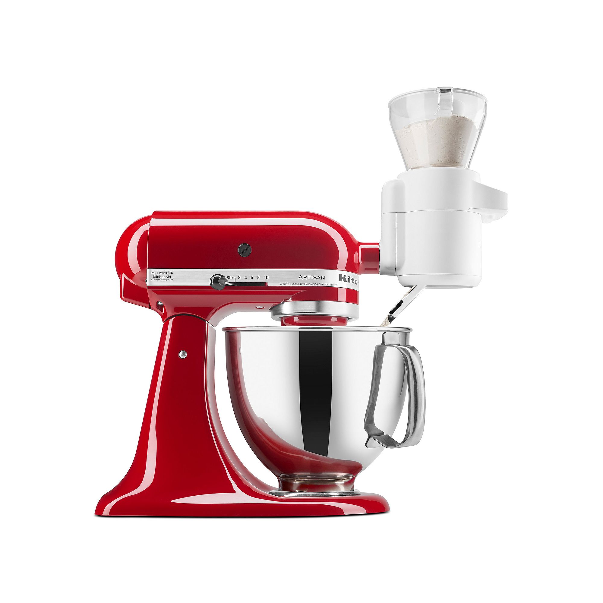 KitchenAid® Sifter with Scale Attachment - KSMSFTA, White