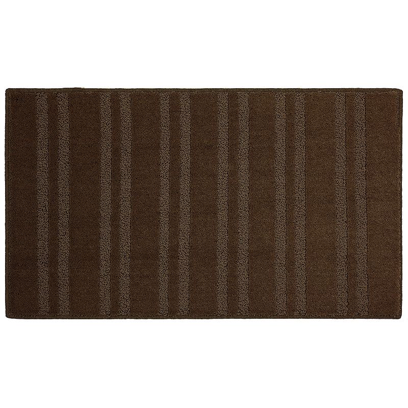 Sonoma Goods For Life Ultimate Performance Stripe Area and Throw Rug, Brown, 8X10 Ft