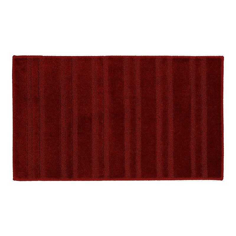 Sonoma Goods For Life Ultimate Performance Stripe Area and Throw Rug, Red, 8X10 Ft