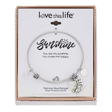 love this life "You are my Sunshine" Bangle Bracelet