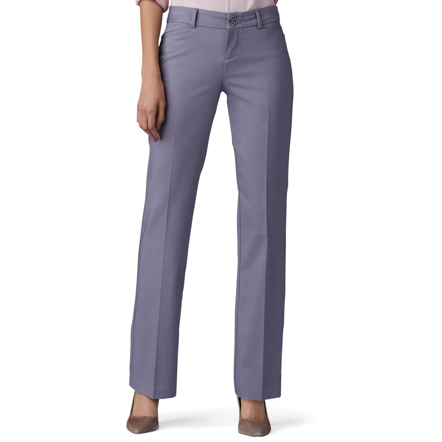 kohls lee pants womens