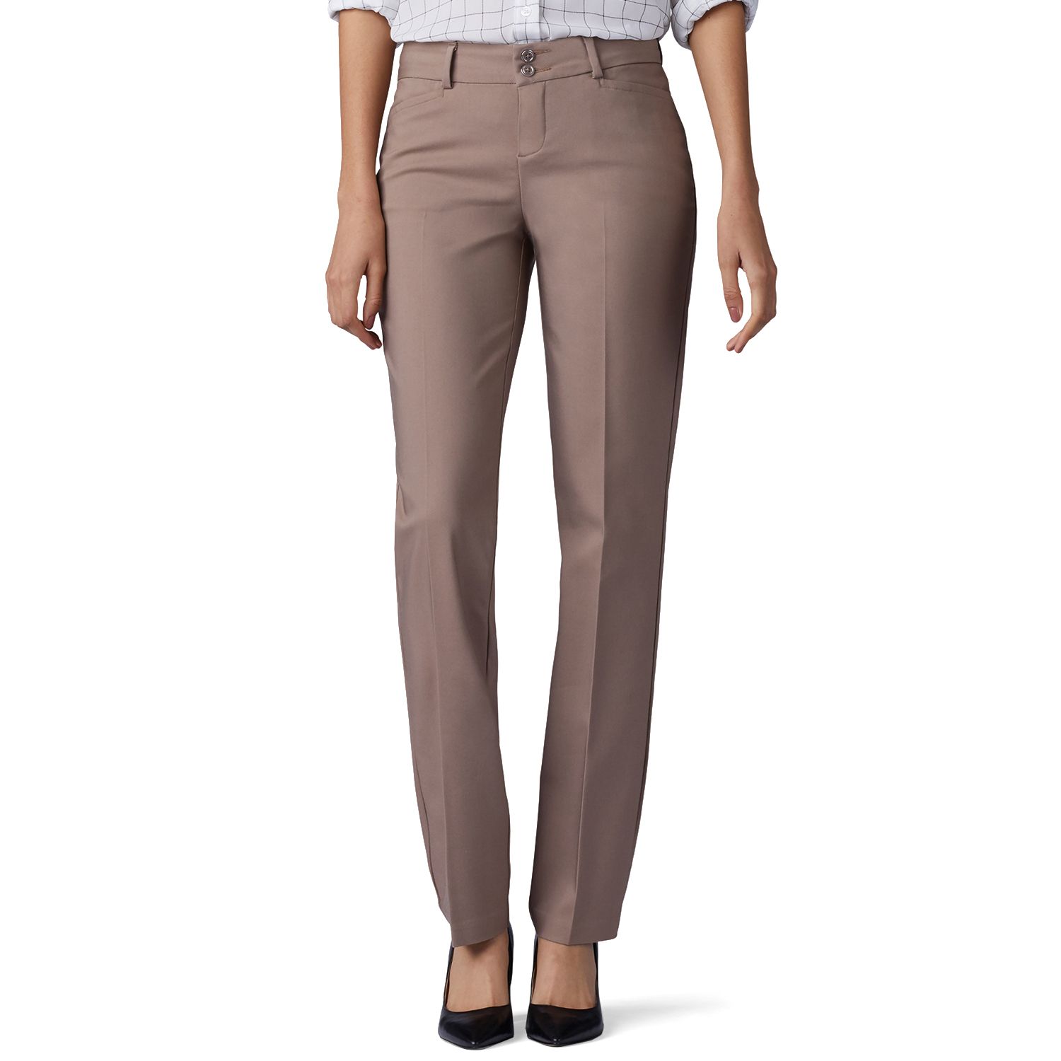 kohls lee womens pants