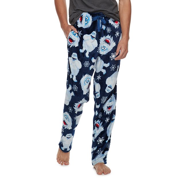 NWT Old Navy Yeti Abominable Snowman Camping Out Jogger Pajama Pants Men S  M