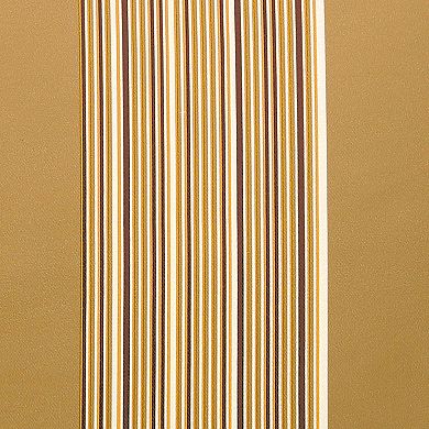 Lush Decor 2-pack Julia Stripe Room Darkening Window Curtains - 52" x 84"