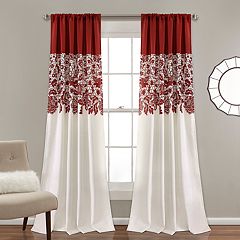 Lush Decor Rod Pocket Curtains Drapes Window Treatments Home