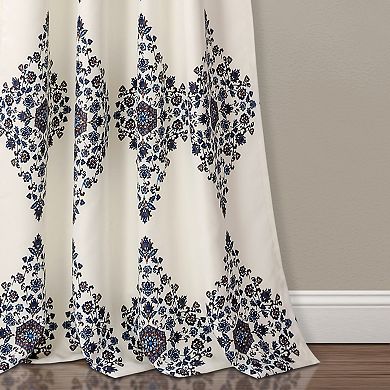 Lush Decor 2-pack Keya Medallion Room Darkening Window Curtains - 52" x 84"