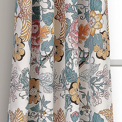 Lush Decor Sydney Room Darkening Window Curtains Set