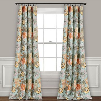 Lush Decor Sydney Room Darkening Window Curtains Set