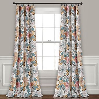 Lush Decor Sydney Room Darkening Window Curtains Set