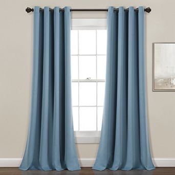 Lush Decor Insulated 100% Blackout Window Curtains Set